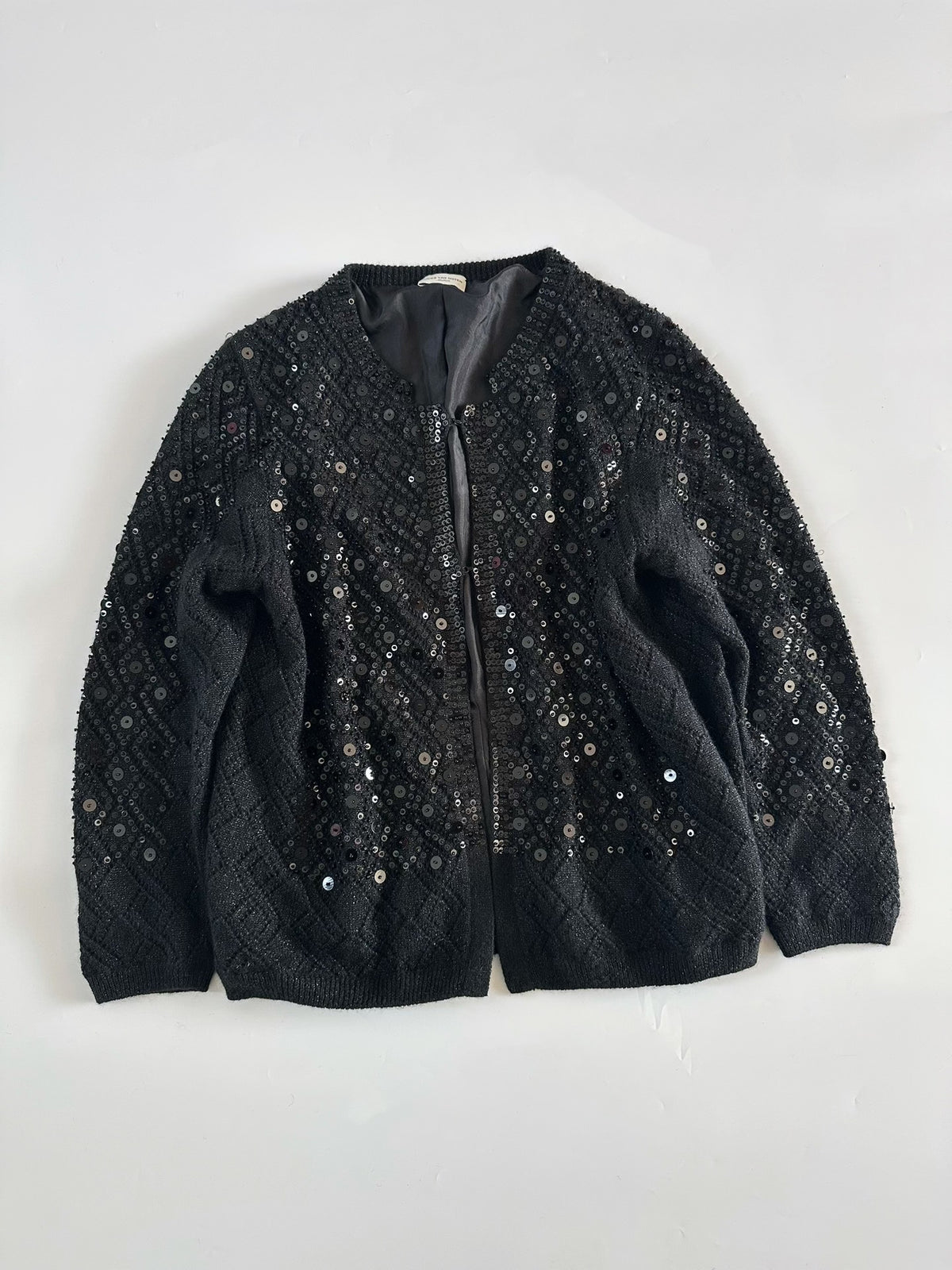 Dries Van Noten heavy-duty beaded cardigan