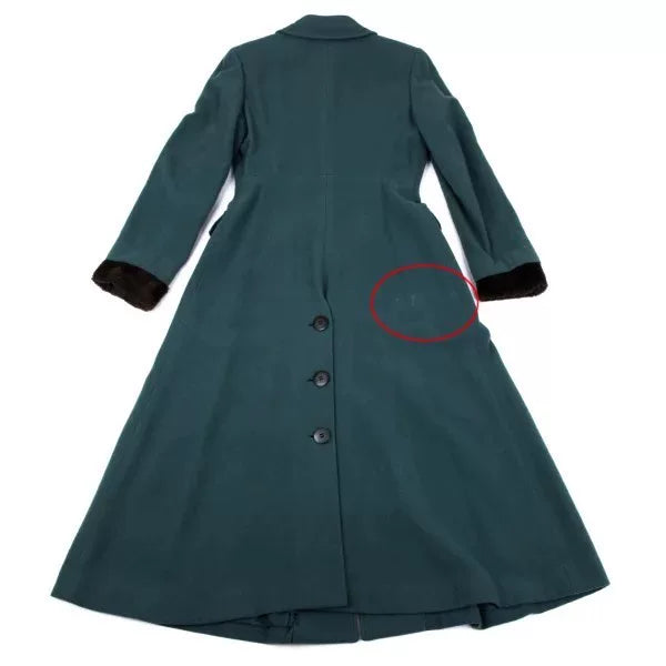 Jean Paul Gaultier Vintage Green Long Coat