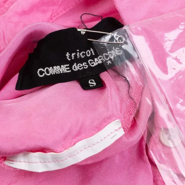 COMME des GARCONS Vintage Pink Lace Top