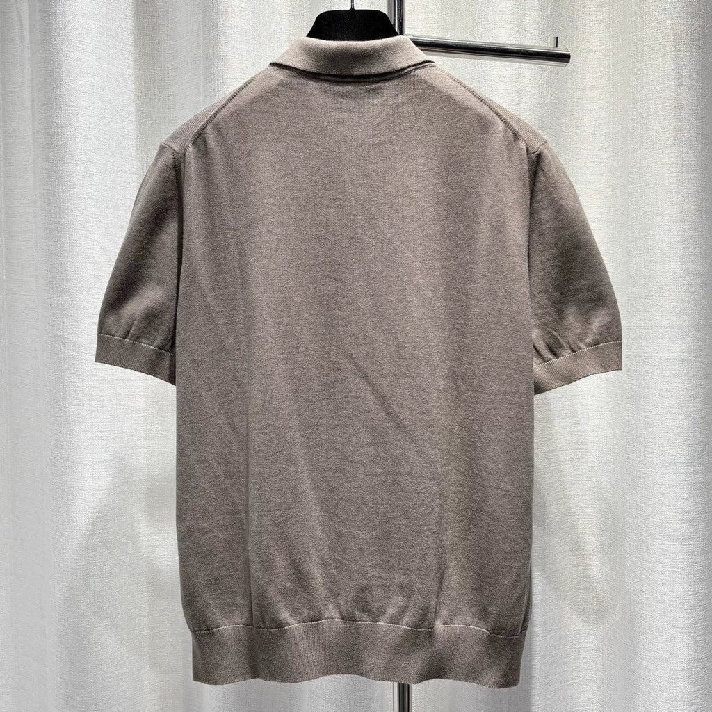 Louis Vuitton Brown Cashmere Top