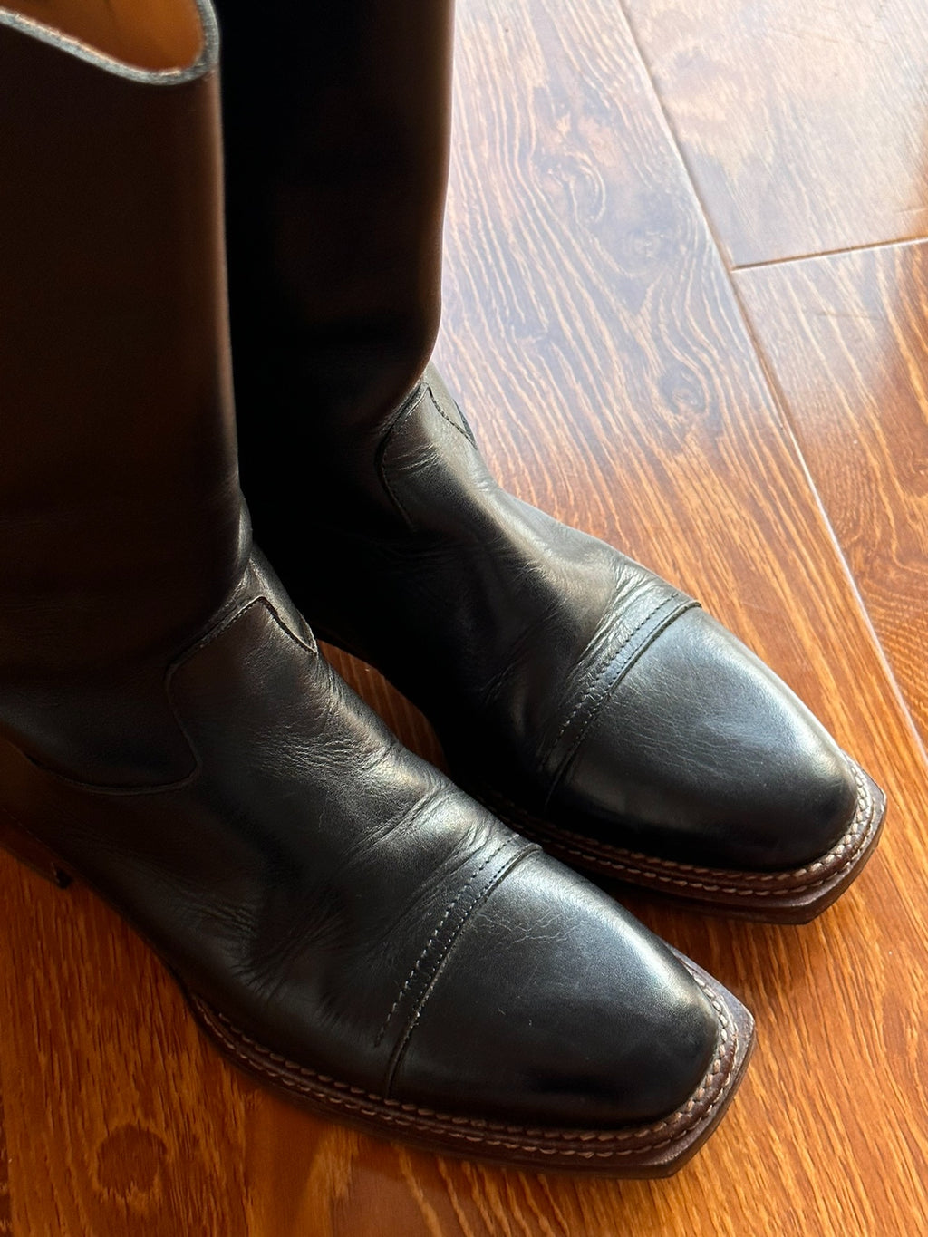 Maison Martin Margiela Hippie Hurricane Denim Boots