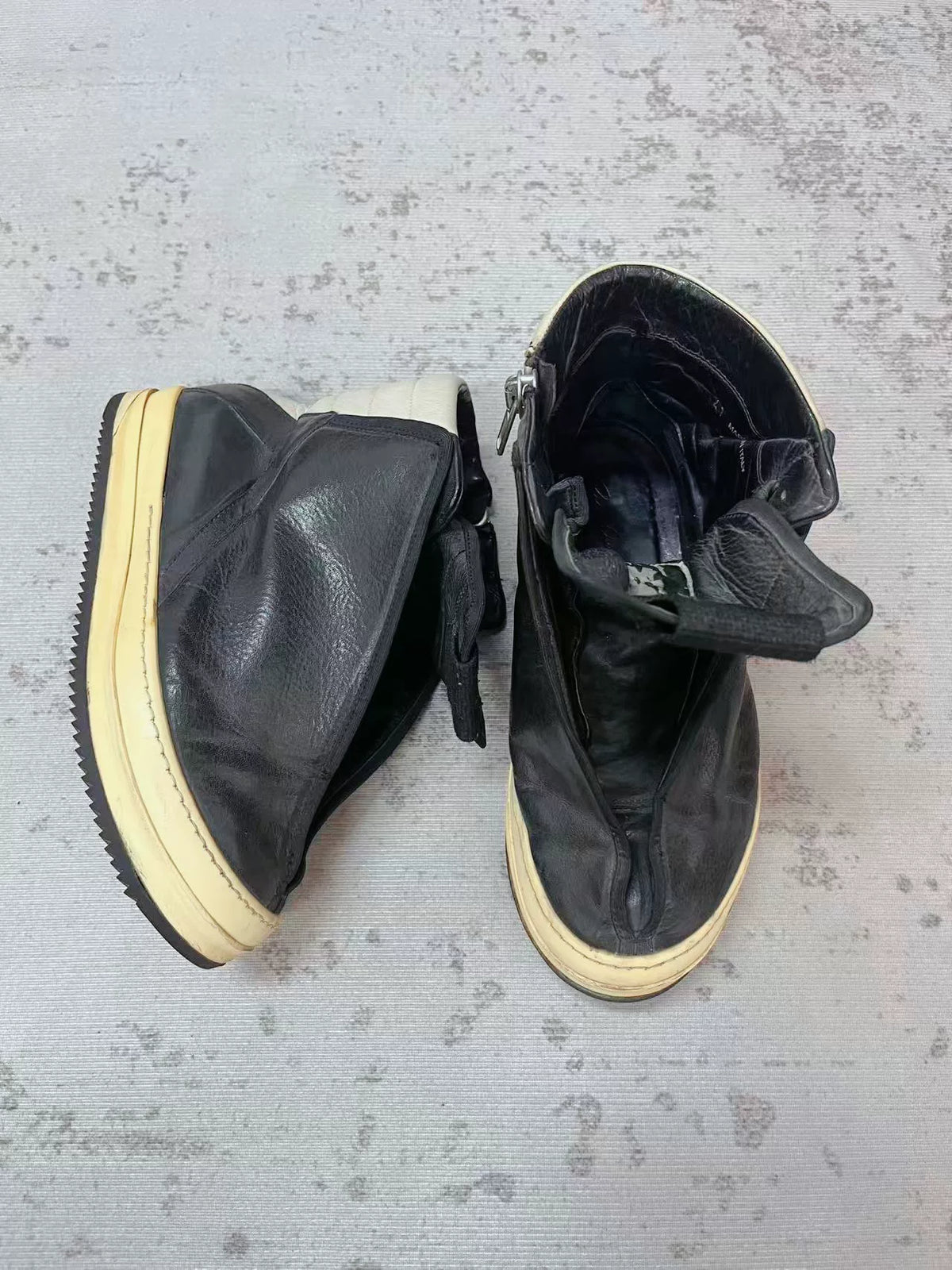 Rick Owens SS10 Studded Platform Boots