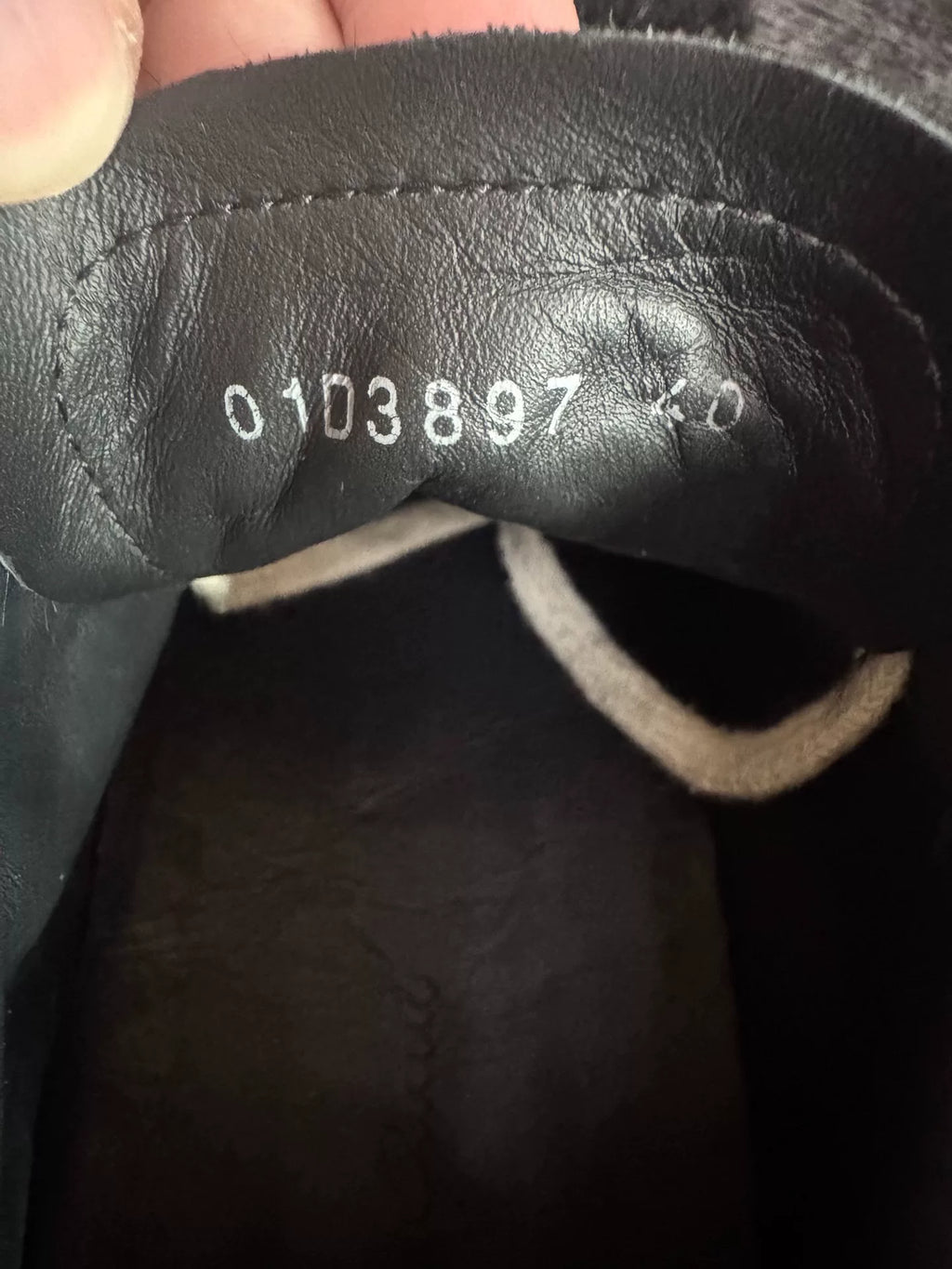 Rick Owens Fur Black Sneakers