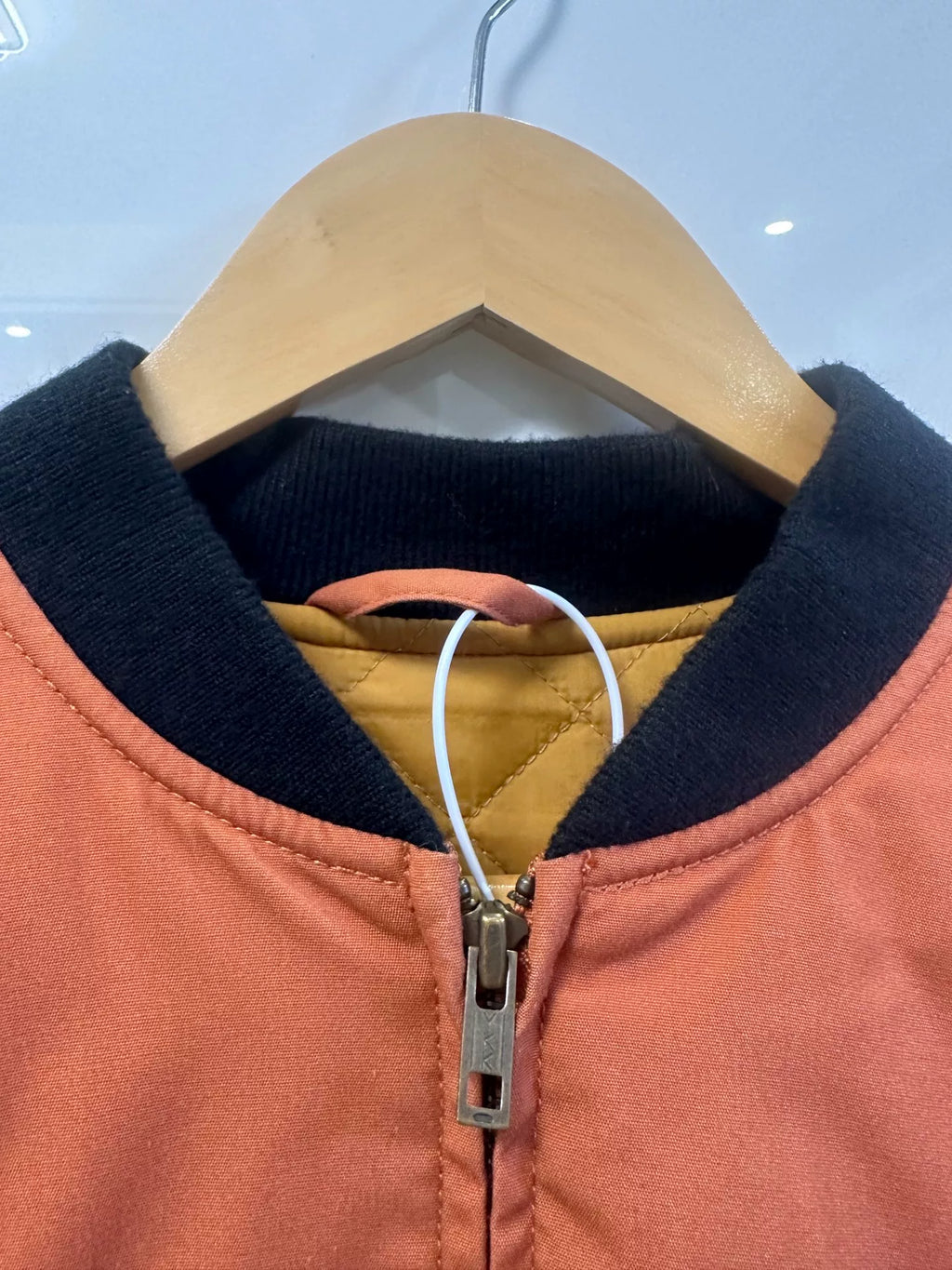 Supreme FW19 Orange Mug Shot Crew Jacket