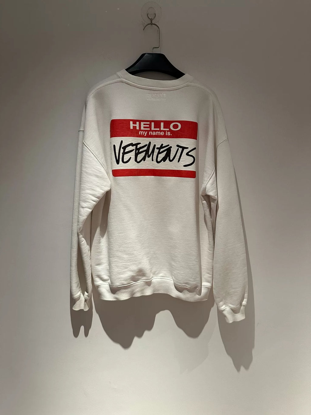 Vetements signature hoodie