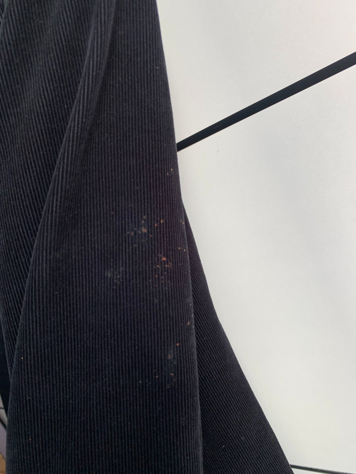 Saint Laurent Black Corduroy Jacket