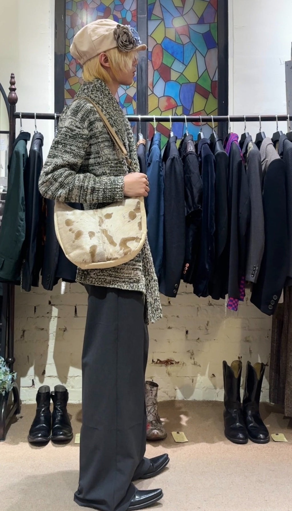 LEMAIRE Knitted Belted Coat
