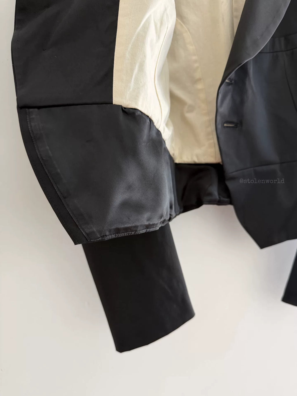 Comme Des Garcons Bent Sleeve Suit Jacket - Devines