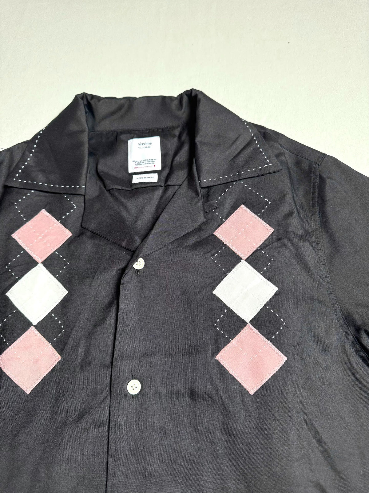 Visvim 24aw Keesey Shirt S/S Silk Silk Short-Sleeve Shirt