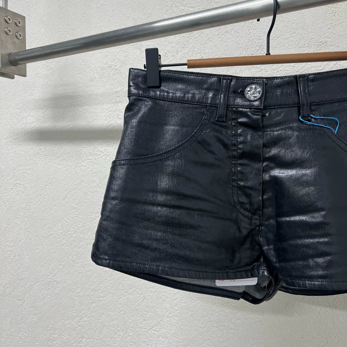 Chanel Leather Shorts