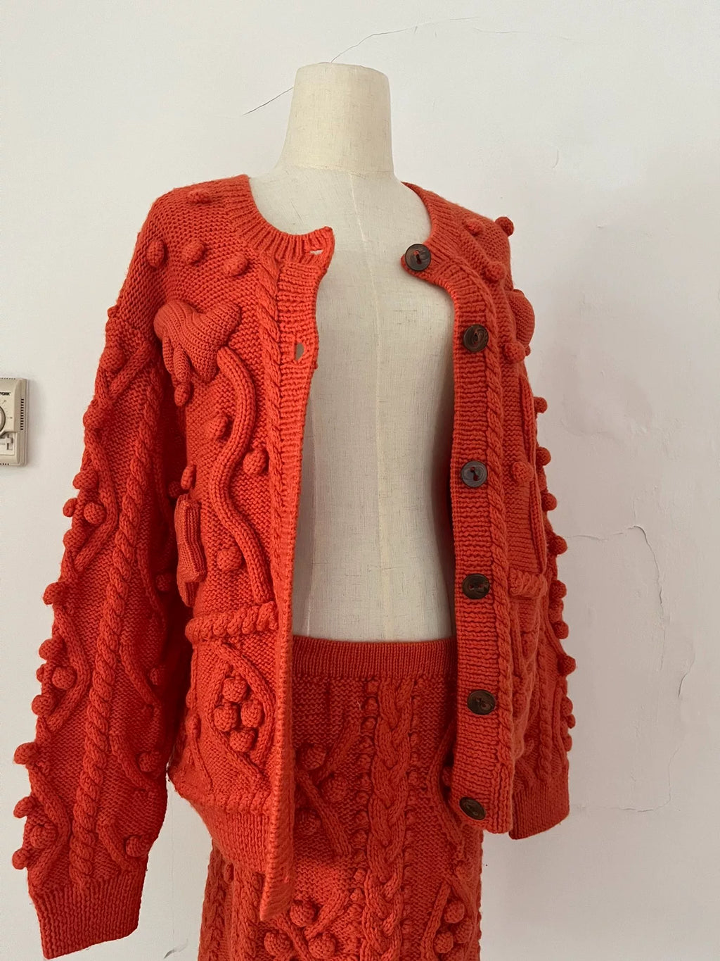 Issey Miyake Cosmic Satellite Sweater Skirt