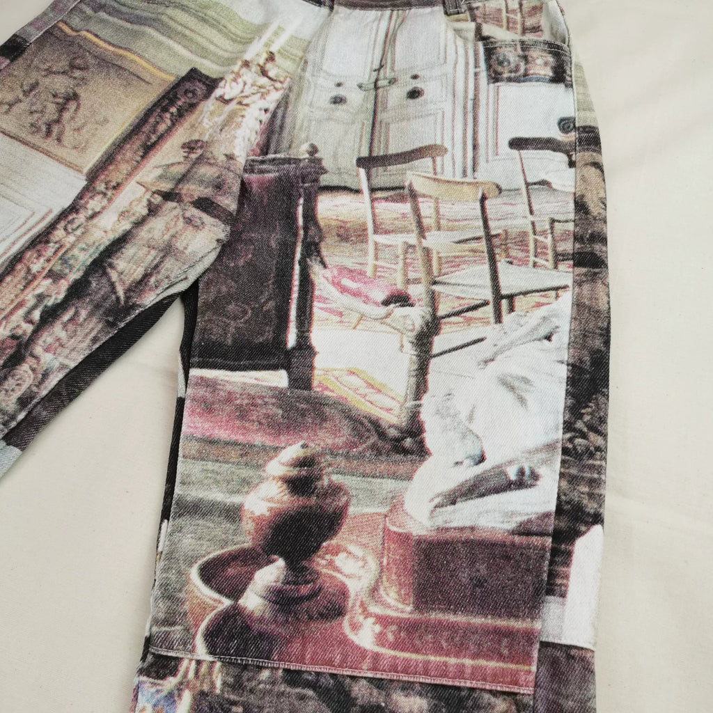 1992 Spring/Summer Vivienne Westwood Salon Print Jeans