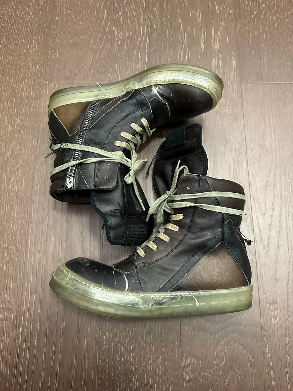 Rick Owens Ghost inverted triangle Sneakers
