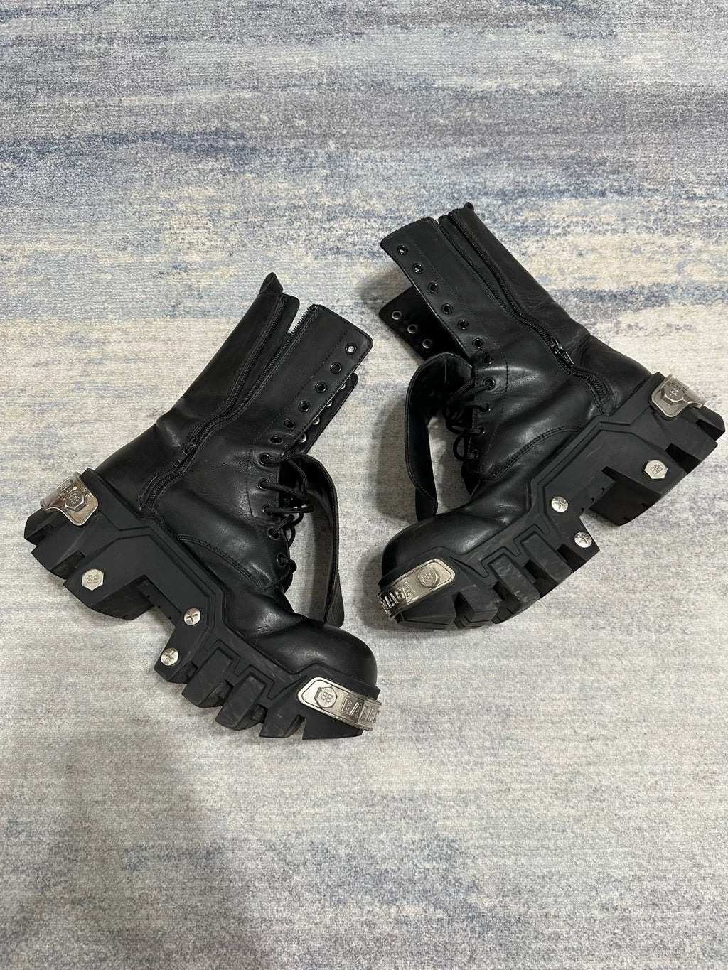 Balenciaga FW23 Bulldozer Slim Boots