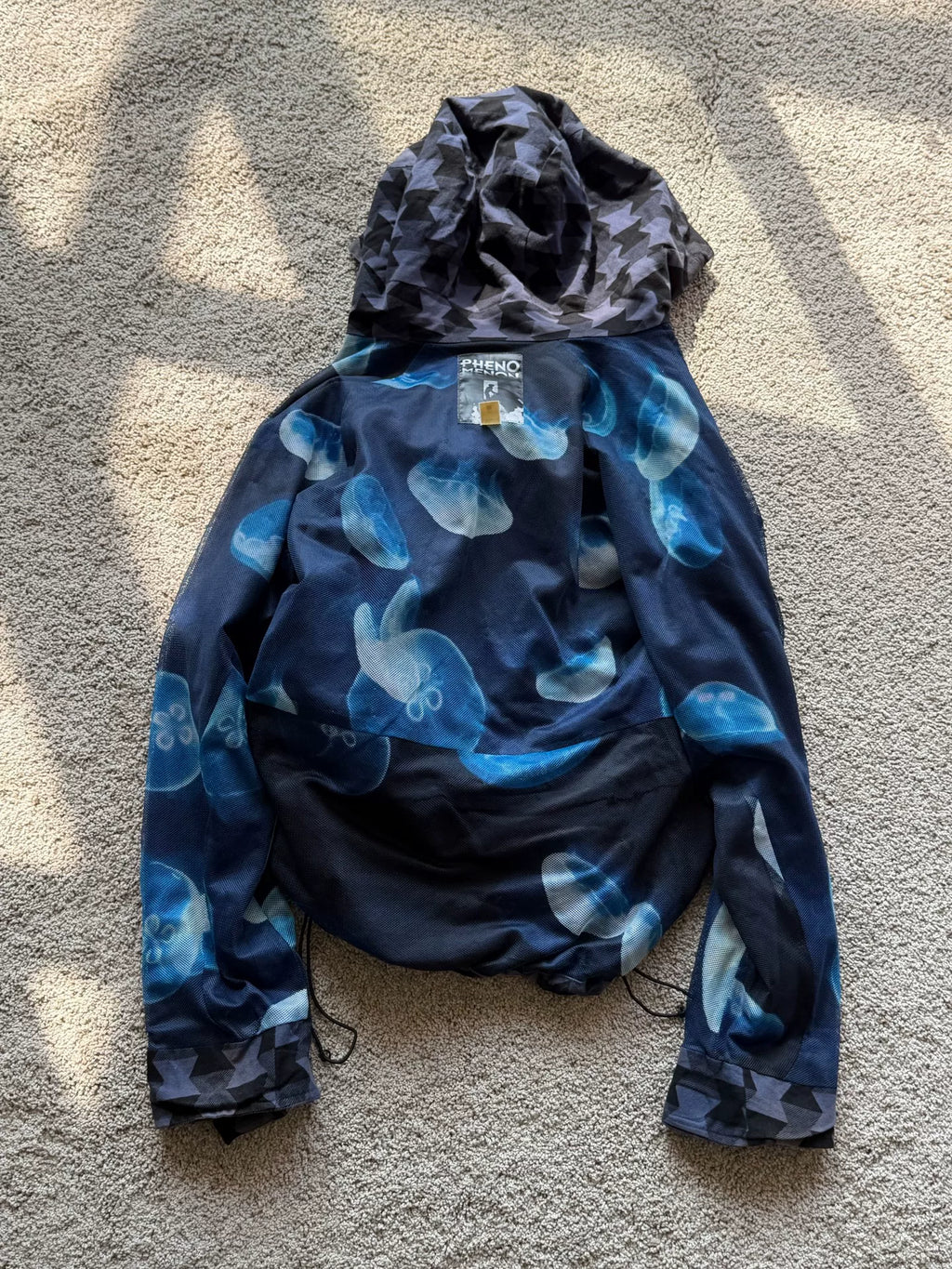 AW09 Phenomenon Mesh Jellyfish Plaid Parka