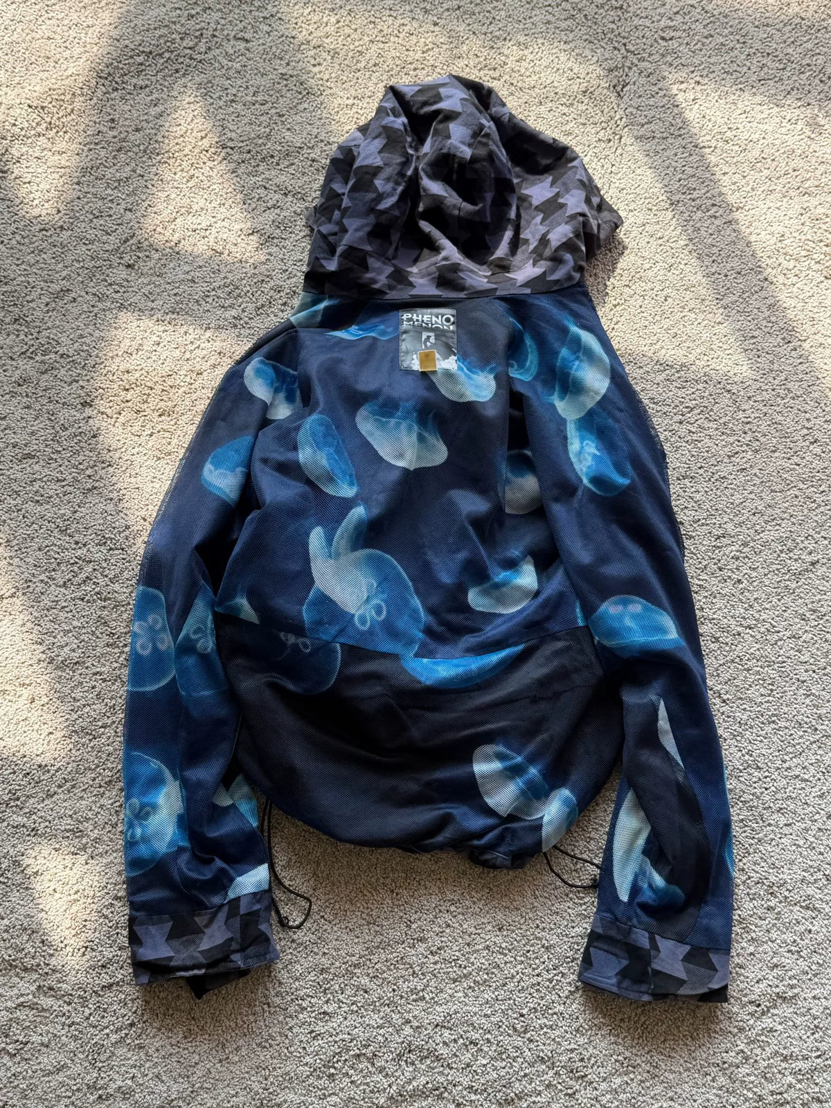 AW09 Phenomenon Mesh Jellyfish Plaid Parka