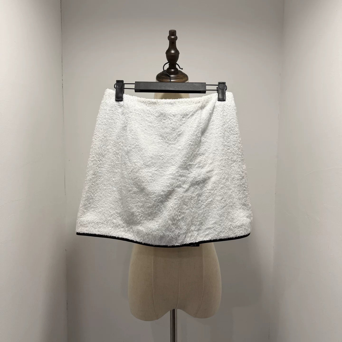 Prada Triangle Logo Skirt