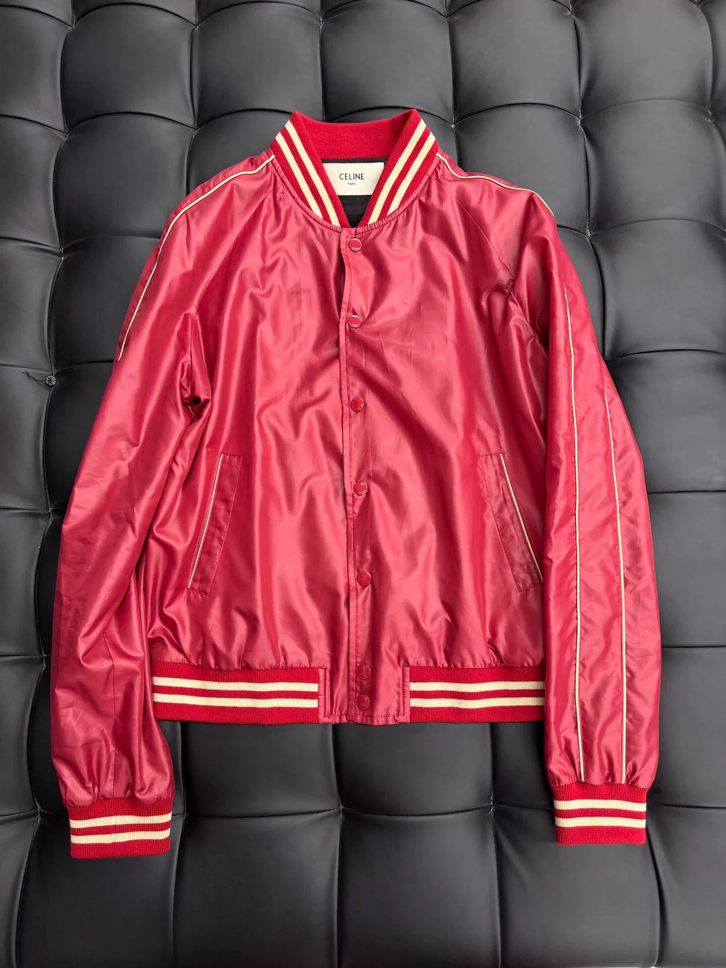 Celine SS20 Teddy Baseball Jacket