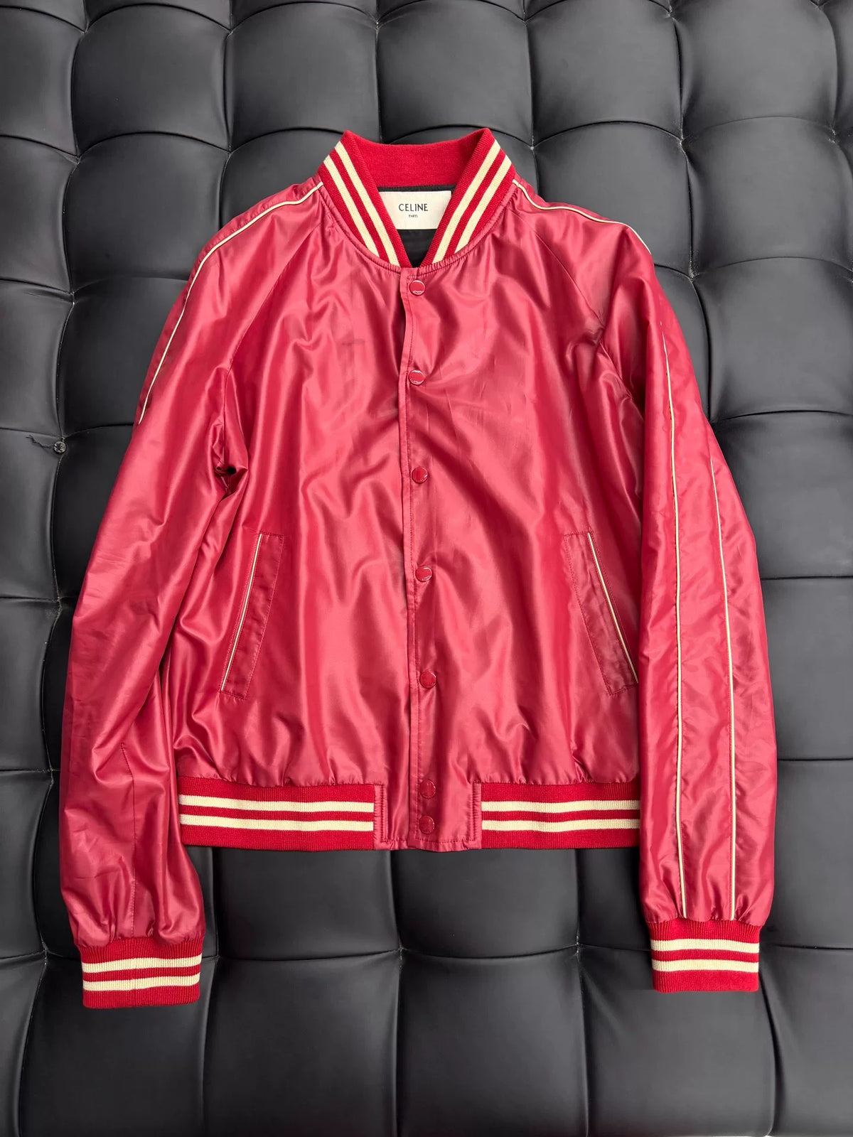 Celine SS20 Teddy Baseball Jacket