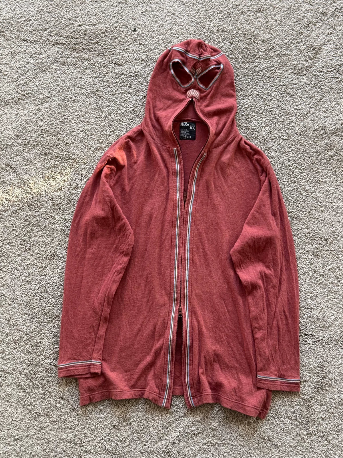 Ppfm 2000s Balaclava Ninja Hooded Sweater