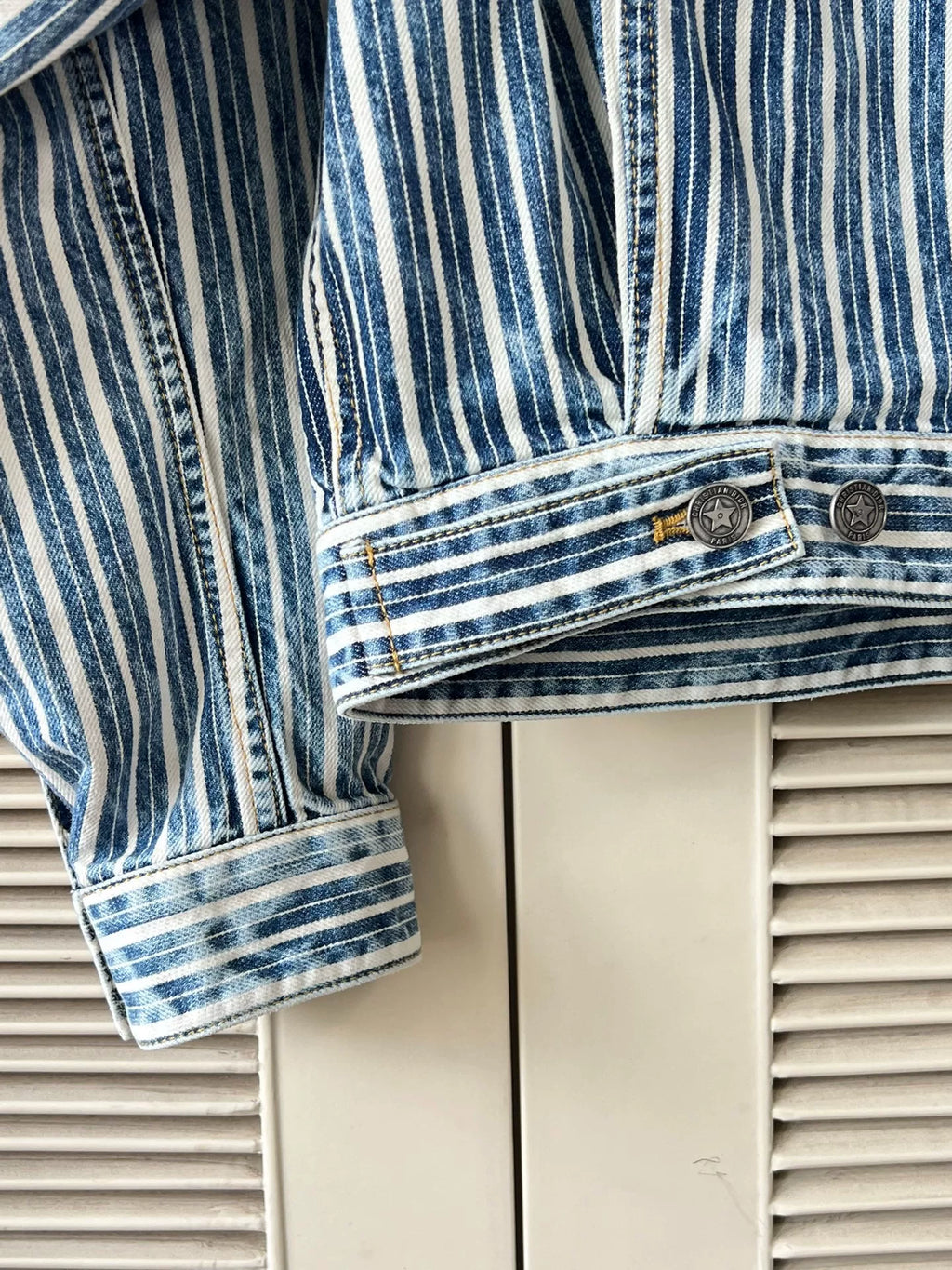 Dior Striped Denim Jacket