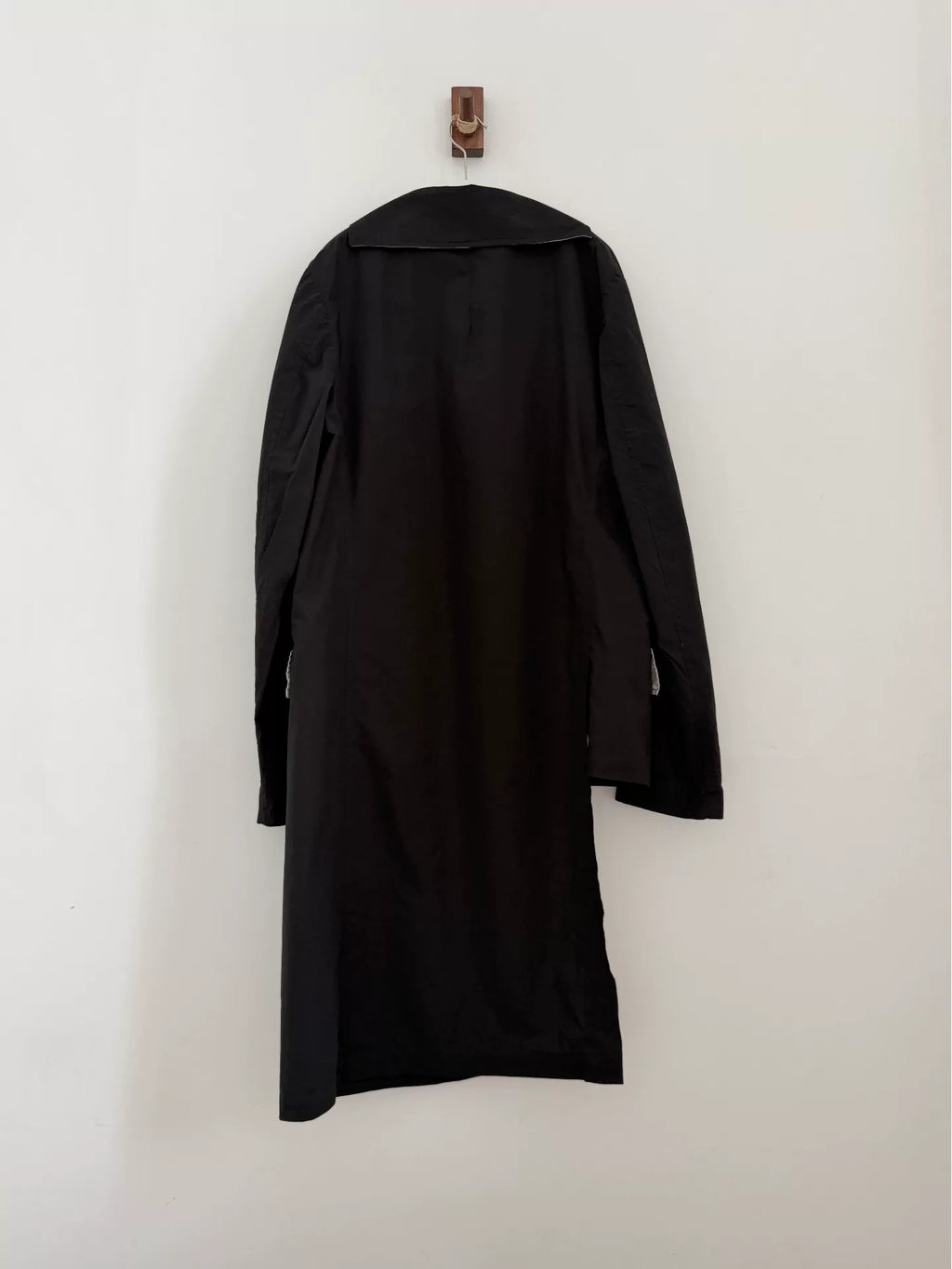 Yohji Yamamoto Y's Cotton Asymmetric Trench Coat - Devines