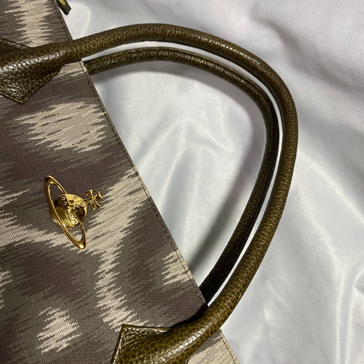 Vivienne Westwood Leopard Print Handheld Bag