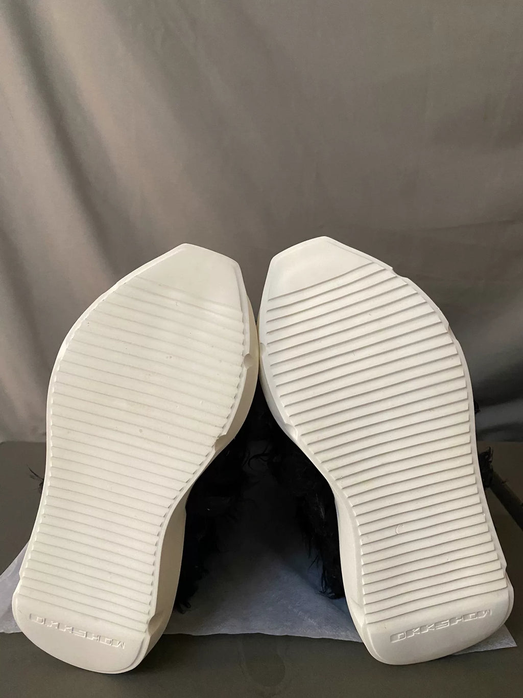 Rick Owens 22FW Platform Fur Boots