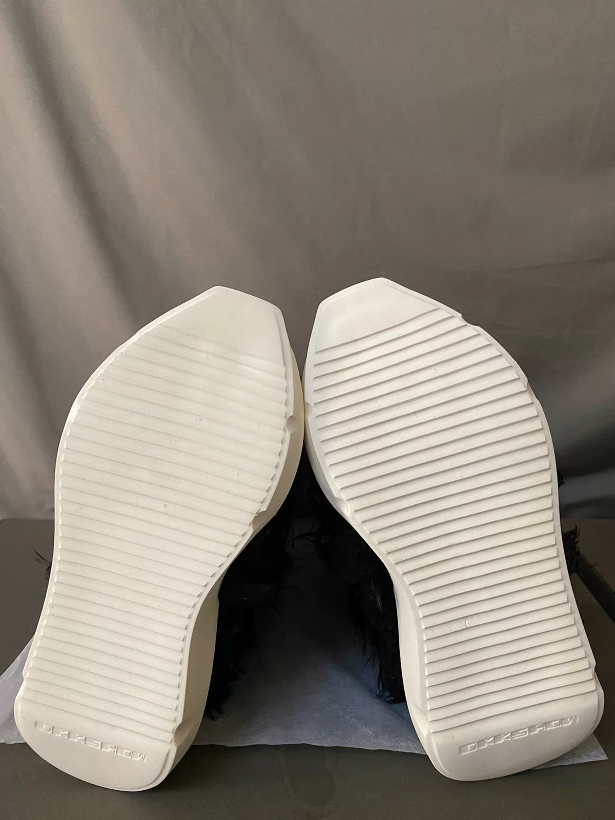 Rick Owens 22FW Platform Fur Boots