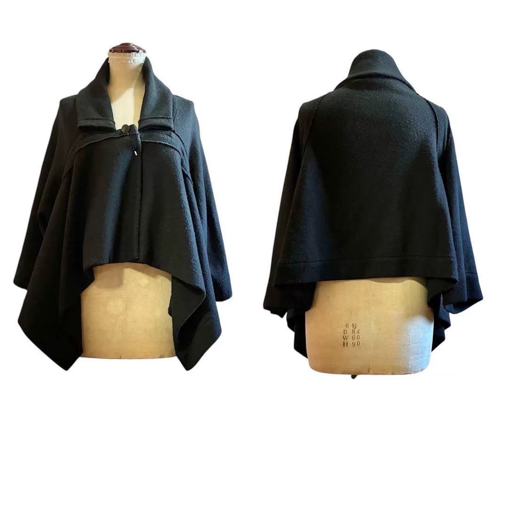 Y's Yohji Yamamoto Deconstructed Cape