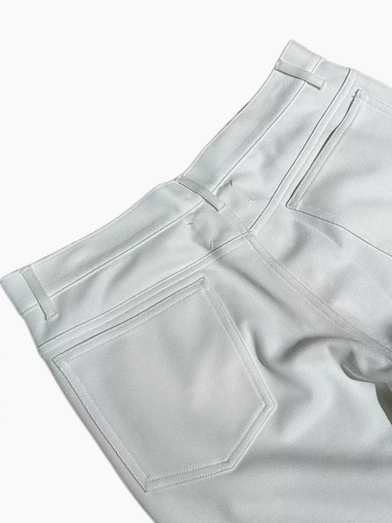 Maison Margiela 2018 Runway White Straight-Leg Pants
