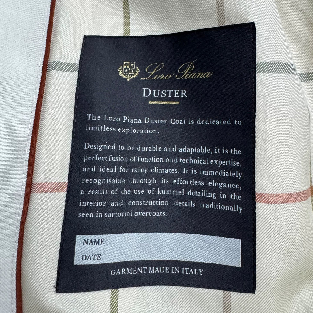 Loro Piana DUSTER Piana Cashmere Jacket