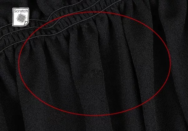 Jean Paul Gaultier Vintage Black Pleated Top