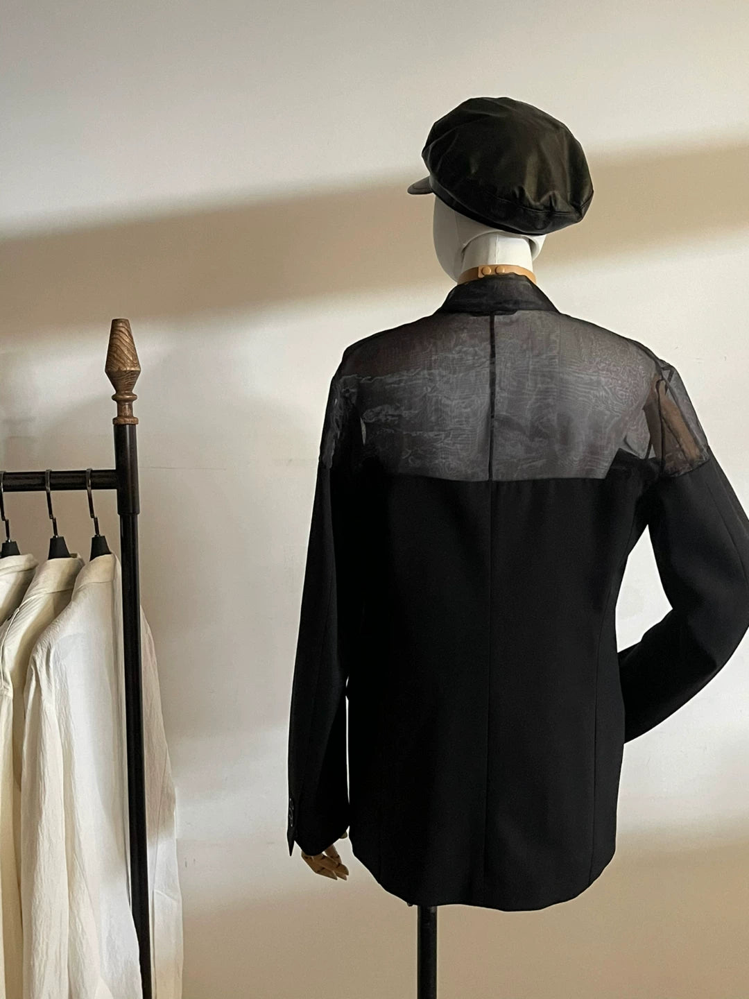 Maison Margiela Deconstructed Mesh Patchwork Jacket