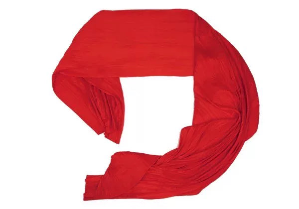 Issey Miyake Vintage Red Pleated Top