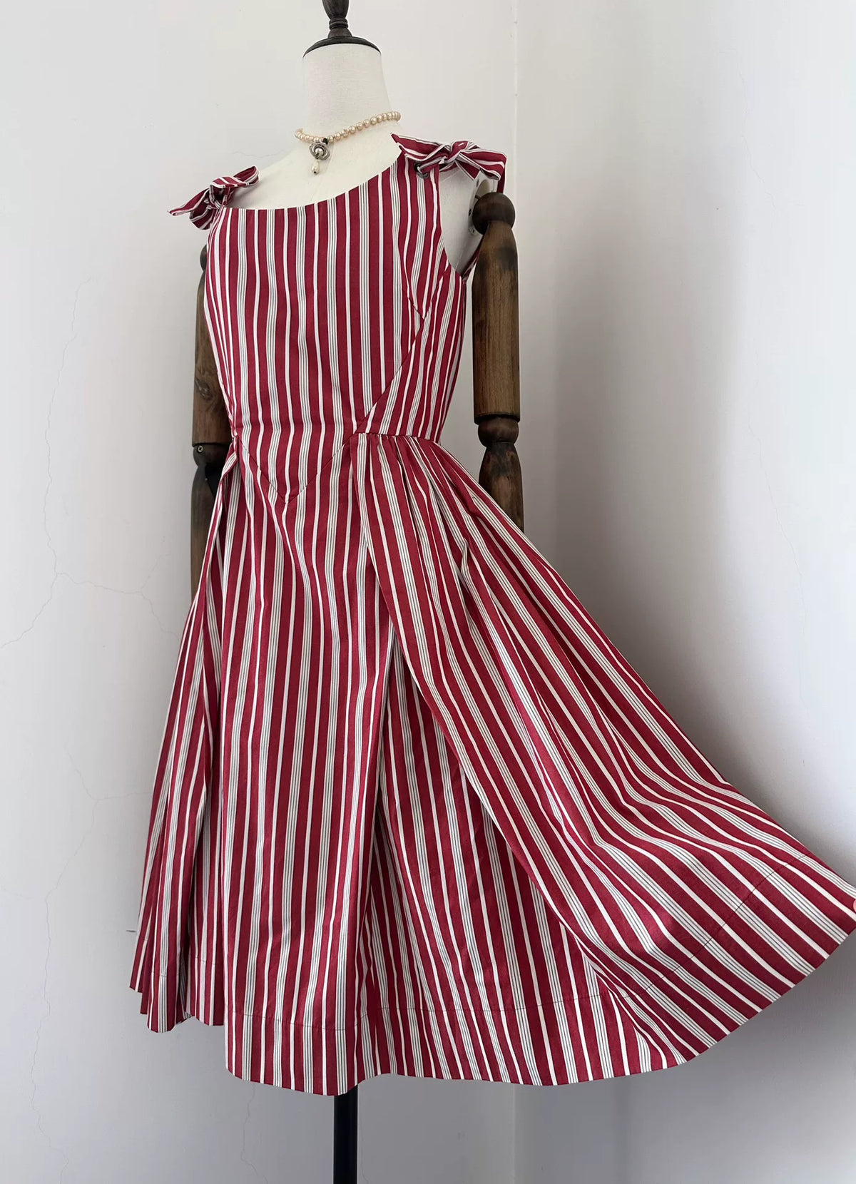 Vivienne Westwood red label mid-length striped dress