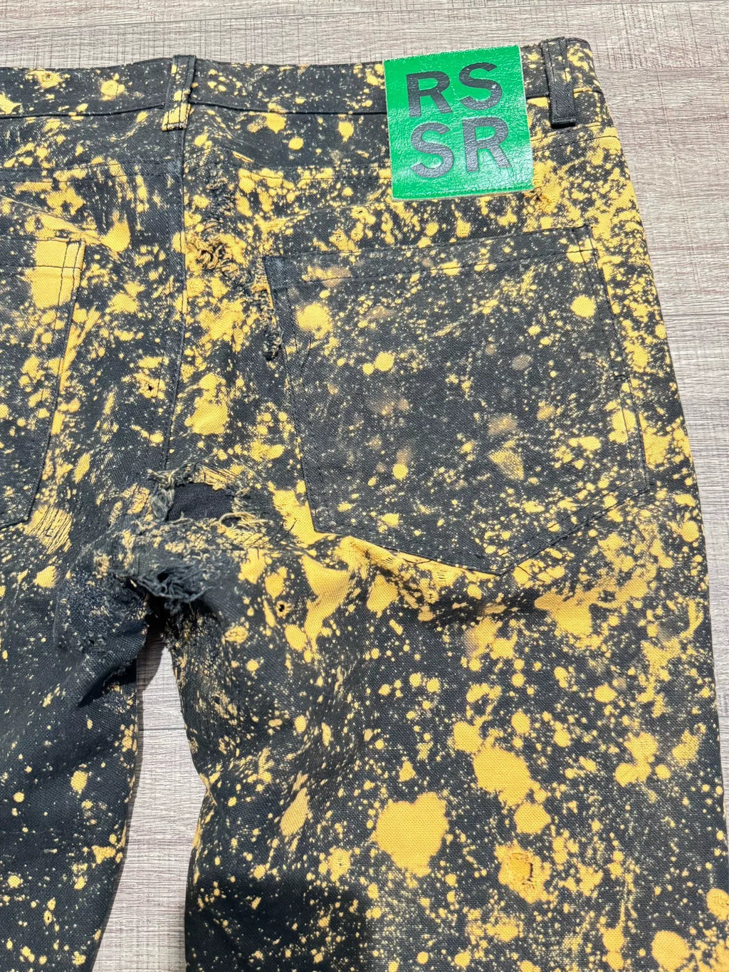 Raf Simons x Sterling Ruby Splatter Denim