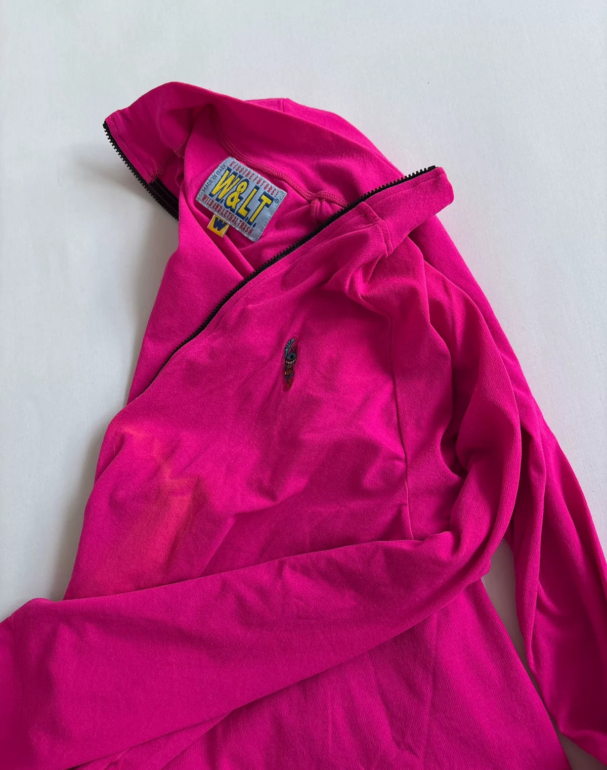 Walter van Beirendonck robot jacket W&LT used vintage robot pink jacket