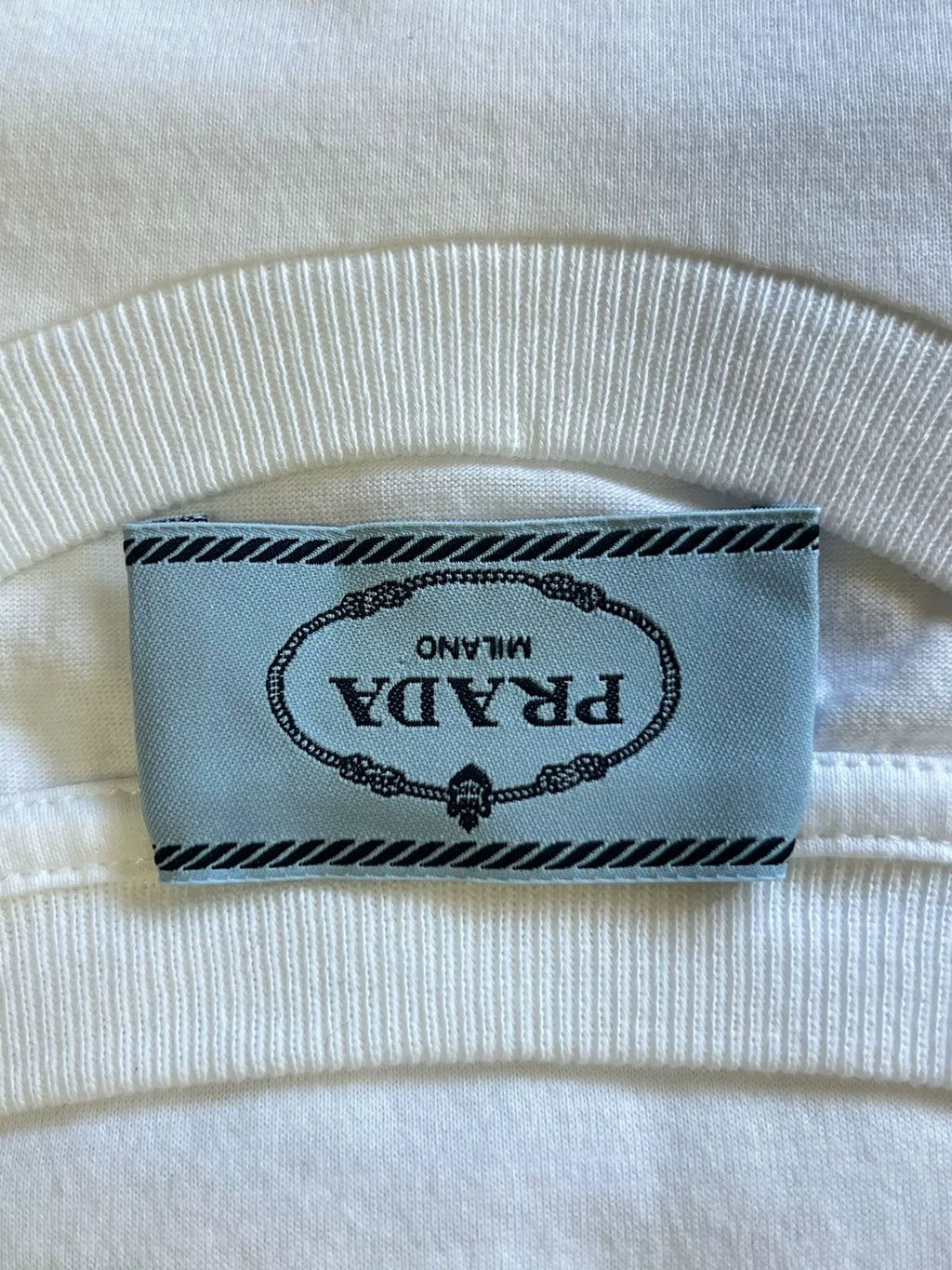 Prada Triangle Logo Dress