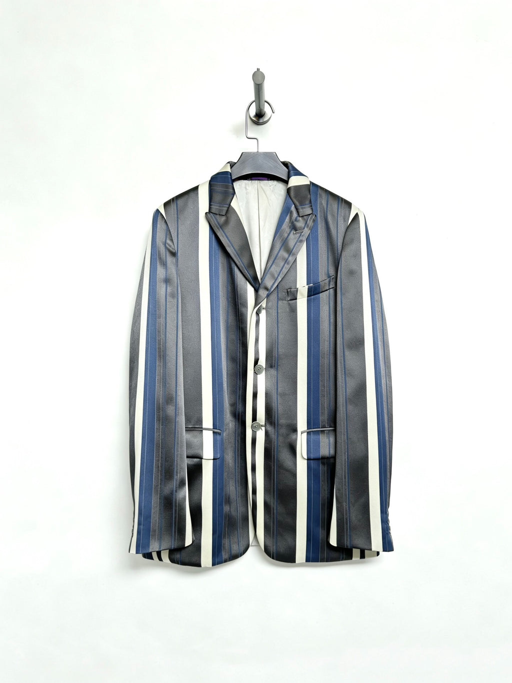 COMME des GARCONS 00AW Stripe Patched Blazer