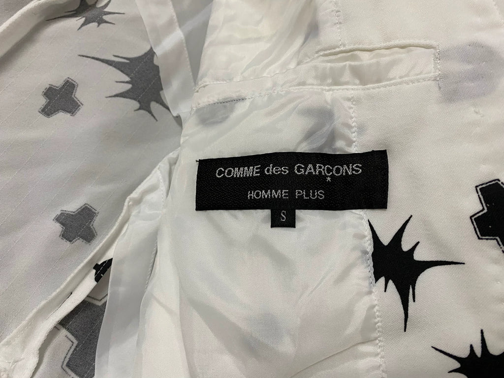 15AW COMME Des Garcons Anti-War White Blazer