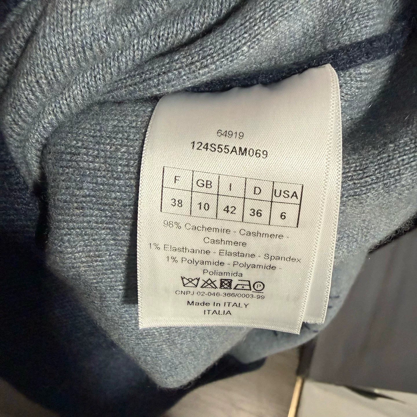 Dior J·8 Cashmere Sweater