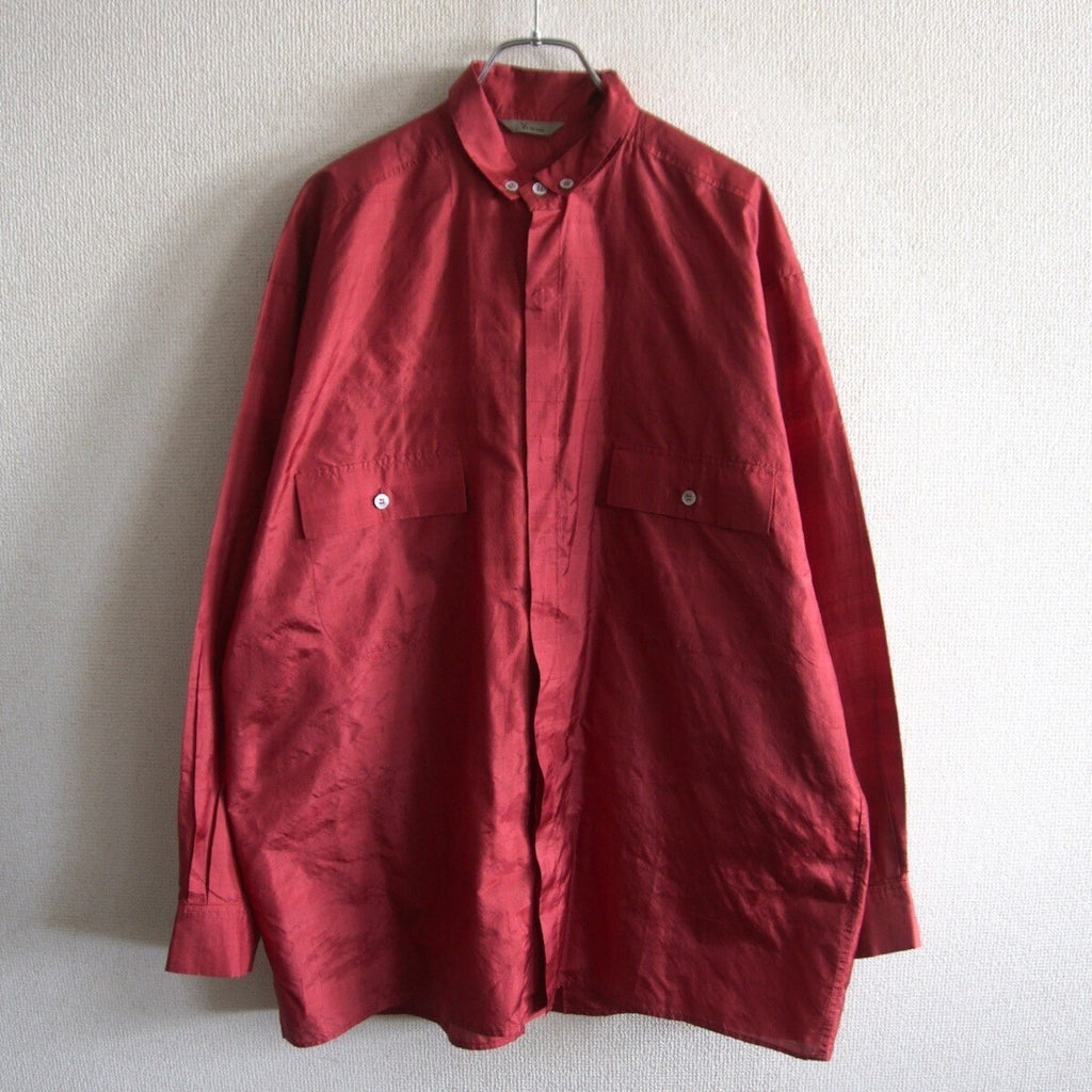 Yohji Yamamoto 1980s Silk Shirt