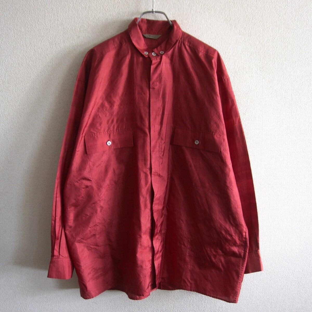 Yohji Yamamoto 1980s Silk Shirt
