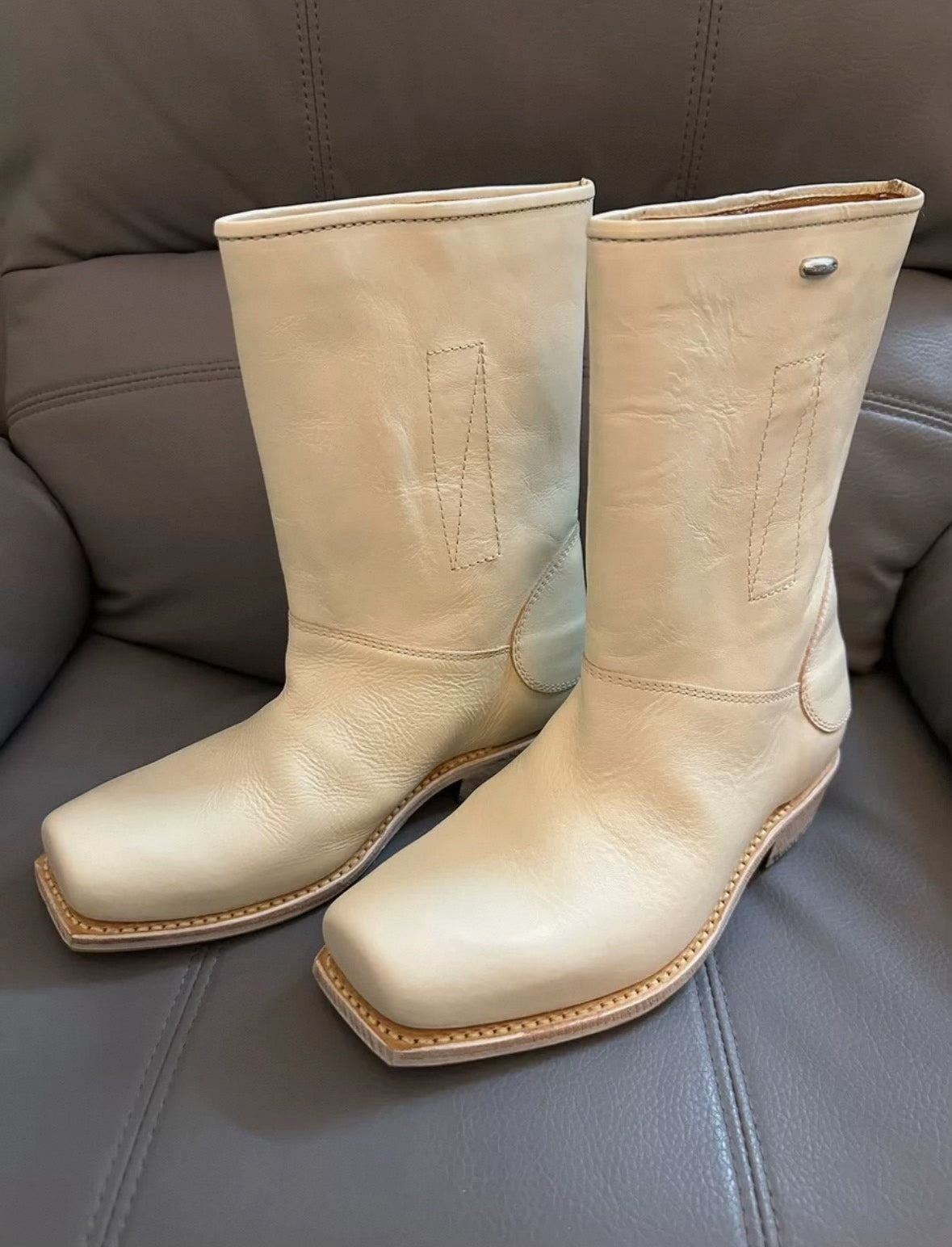 Our Legacy Camion Boot Square-Toe Boots