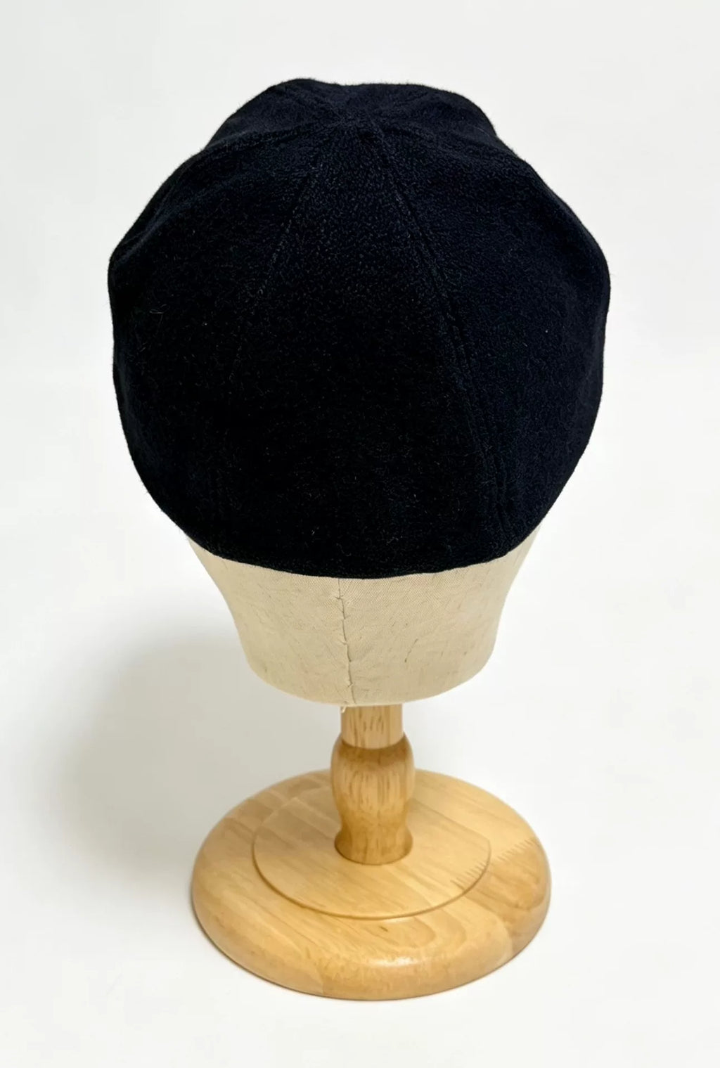 Visvim 15AW Excelsior Baseball Embroidered Navy Wool Cap