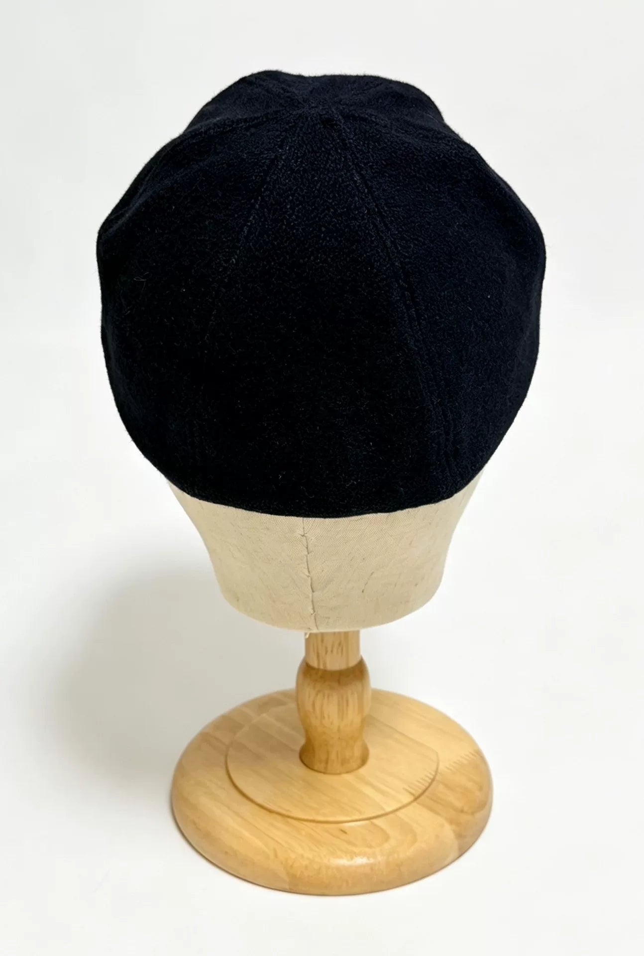 Visvim 15AW Excelsior Baseball Embroidered Navy Wool Cap