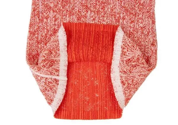 Issey Miyake Vintage Watermelon Red Floral Pleated Top