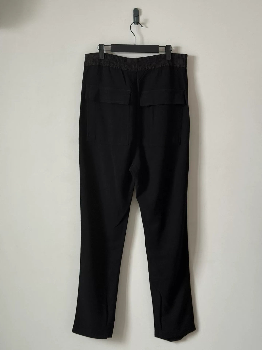Rick Owens Main Line Wool Straight-Leg Trousers