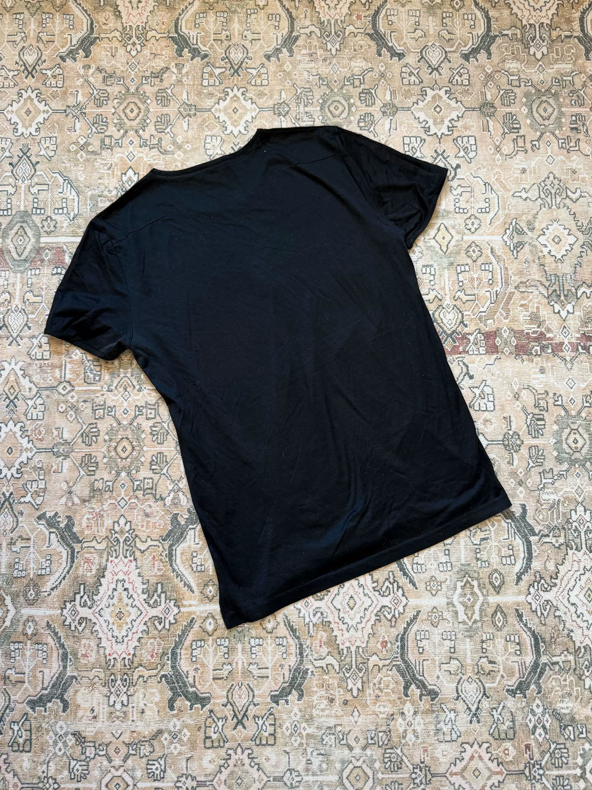 Dior Homme Follow Me SS03 Black Graphic Short-Sleeve T-Shirt